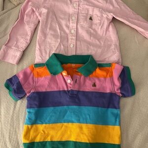 GAP polo and button down (4 years)